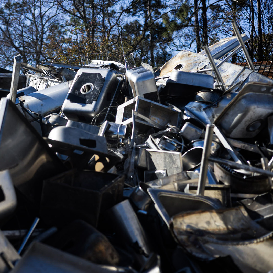 Stainless kitchen table or equipment